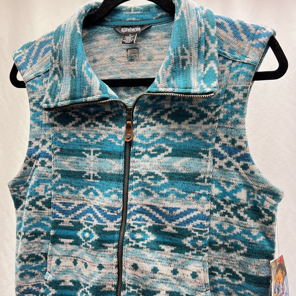 Sherpa Adventure Gear Full Zip Bhutan Vest NWT $110 Women's Size Medium